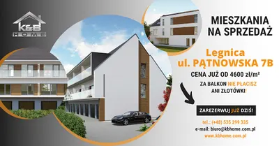 K&B Home mieszkania na sprzedaż, mieszkania deweloperskie w Legnicy